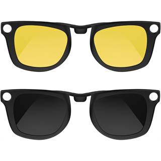 Clip RCstyle pour Ray-Ban Meta Wayfarer - Set Vision Nocturne & Noir
