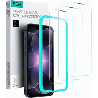 ESR Verre Trempé iPhone - Lot de 3 Protecteurs Ultra Résistants 9H
