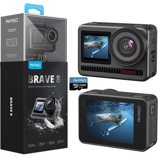 AKASO Brave 8 – Caméra d'action 4K 60 FPS étanche 60 m