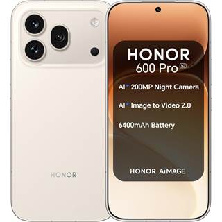 Photo HONOR 600 Pro 5G 12GB/512GB Dorado - L'excellence photo - 866,00 EUR