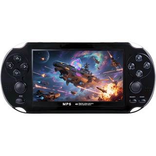 Console Retro Portable YHFITN 4,3 pouces 2000 Jeux - Noir