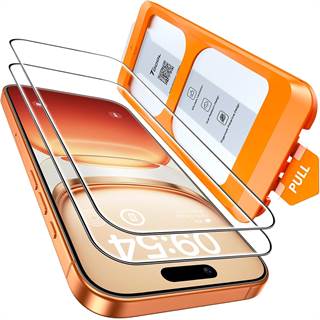 Verre Trempé TOCOL iPhone 16 Pro Max - 2 Pièces, Dureté 9H