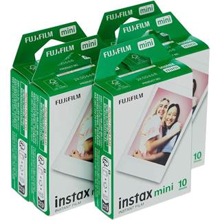 Lot de 50 Films Instax Mini Fujifilm - 5 Packs de 10