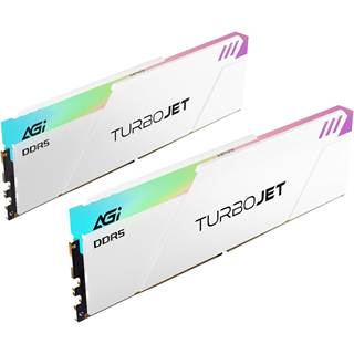 Mémoire RAM AGI TURBOJET DDR5 32Go 6000MHz Blanc
