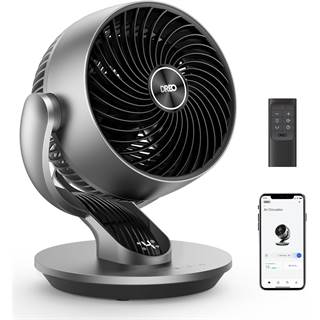 Dreo Lynx S : Ventilateur de table ultra-silencieux 28 dB avec contrôle vocal et oscillant