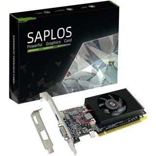 SAPLOS Geforce GT 610 - Carte Graphique 2GB DDR3 Low Profile