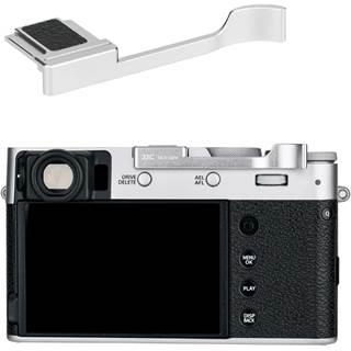 Griffe de Prise en Main JJC pour Fujifilm X100VI & X-E4 - Argent