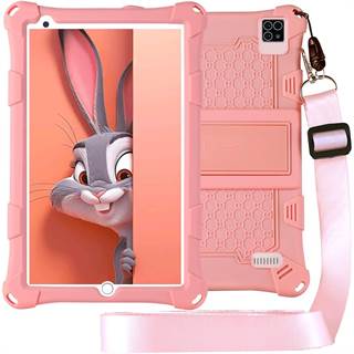 Tablette Enfants niuniutab K808 - 8" Android 13, 16 Go RAM (extensible), 128 Go ROM, Wi-Fi, Coque Antichoc Rose