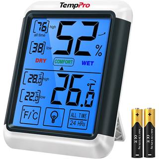ThermoPro TP55 : L'Hygromètre Précis avec Écran Rétroéclairé - 18,04 EUR