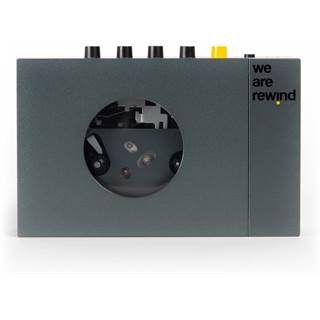 We Are Rewind Keith - Lecteur Cassette Portable Rechargeable Gris