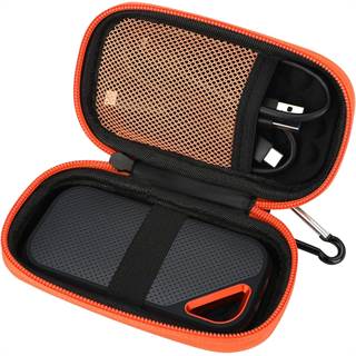 Étui Rigide TUNYINSH pour SanDisk Extreme Pro/SSD Portable - Orange