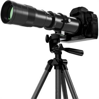 Téléobjectif BENOISON 420-800mm pour Canon EF DSLR - Noir