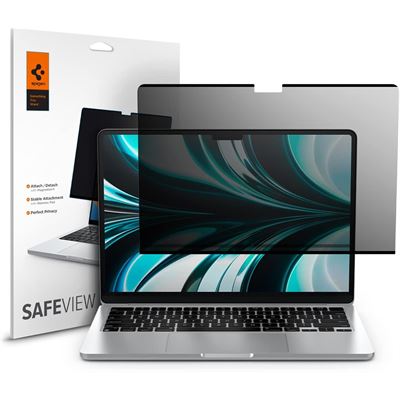Filtre SafeView Spigen pour MacBook Air 13" – Anti-espion et rayures