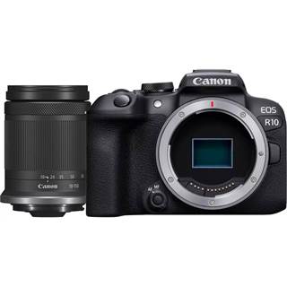 Canon EOS R10 + RF-S 18-150mm – Appareil photo hybride APS-C 24,2 MP, noir