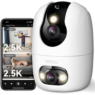 Imou Ranger 2C Dual - Caméra 4K Intérieure Double Objectif 360°