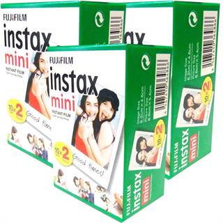 Pack de 60 Poses Film Instax Mini - Instantané & Coloré