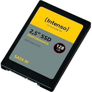 Intenso SSD interne 2,5" 128 Go SATA III noir – 550 Mo/s