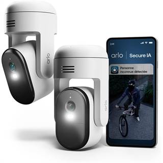 Arlo Essential 3 HD PTZ - Caméra extérieure 2 caméras