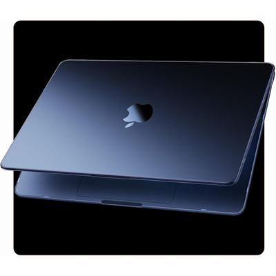 Coque translucide Soonjet pour MacBook Air 15\" M2-M4 – Protection robuste