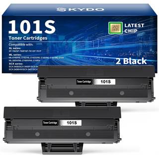 Skydo Toner MLT-D101S Noir - 2 Packs Compatible Samsung