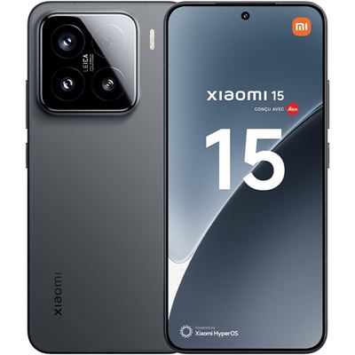 Xiaomi 15 Smartphone 12+512GB Noir – Leica 50MP, HyperCharge 90W