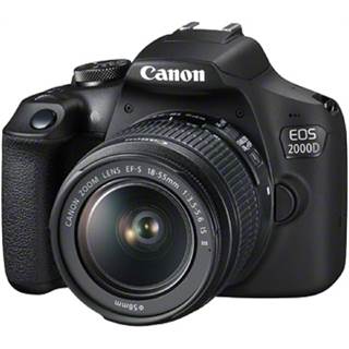 Canon EOS 2000D Kit Noir – 24,1 MP + 2 Batteries - 479,00 EUR