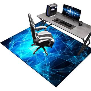 Tapis de Chaise Gaming Antidérapant KQIEJUY 60x70cm - Protection Sol Bureau