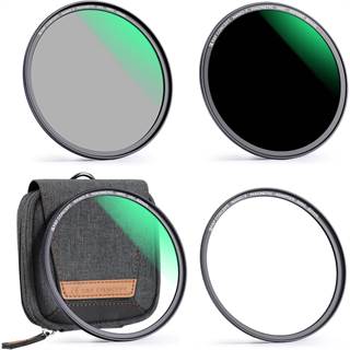 Kit Filtres Photo K&F Concept 67mm - UV + CPL + ND1000 Magnetique