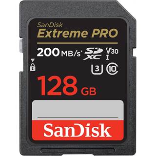 SanDisk Extreme PRO 128 Go SDXC + RescuePRO Deluxe | 200 Mo/s