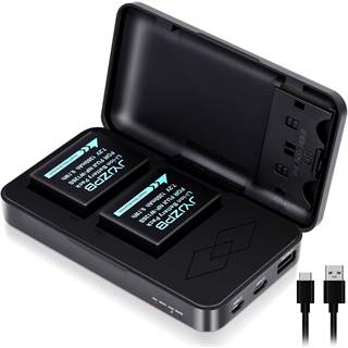 Lot de 2 Batteries NP-W126S Compatible Fujifilm + Chargeur