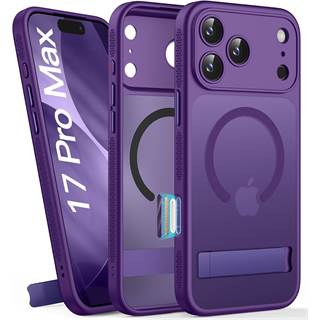 Coque iPhone 17 Pro Max MagSafe - Protection antichoc premium avec béquille