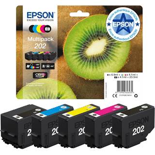 Epson Multipack 202 Kiwi - Pack 5 Couleurs Original