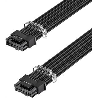 Fasgear Câble d'Alimentation PCIe Gen 5.0 16pin (12+4) - 70cm pour RTX 4090/4080 600W