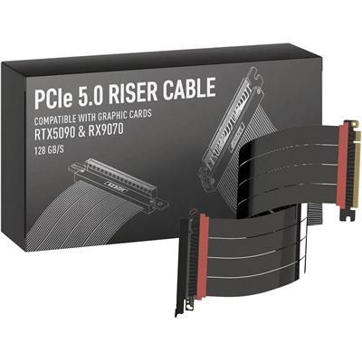 LINKUP AVA5 Câble Riser PCIe 5.0 – 40 cm, compatible RTX 5090/ RX 9070
