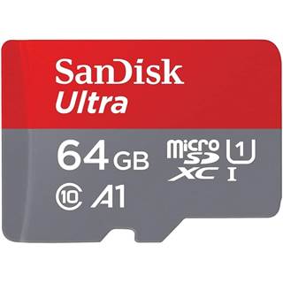 Carte MicroSD SanDisk Ultra 64 Go + Adaptateur SD : 120 Mo/s en un coup d'œil