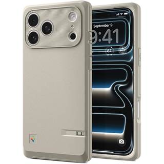 Photo Coque Spigen Classic LS MagFit iPhone 17 Pro Max - Gris Pierre - 35,99 EUR