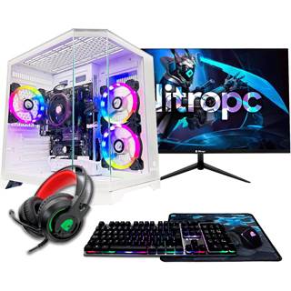 NitroPC Bronze : PC Gaming Complet avec Moniteur 24" 165Hz et Périphériques RGB