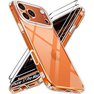 Coque Antichoc Anti-Jaunissement pour iPhone 17 Pro Max + Verre Trempé