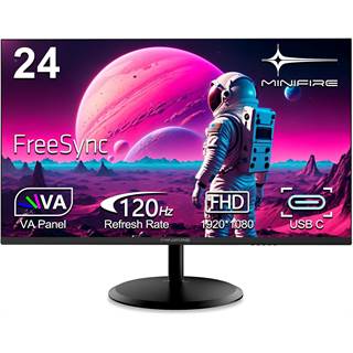 Minifire Écran PC 24" IPS FHD 120Hz USB-C HDMI