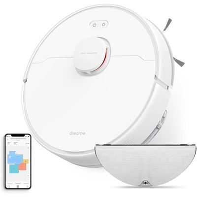 Dreame D9 Max – Aspirateur robot laveur 2 en 1 Blanc