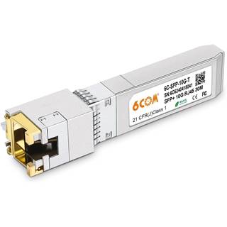 Module SFP+ vers RJ45 10Gb - Adaptateur réseau 1/2,5/5/10G Base-T jusqu'à 30m