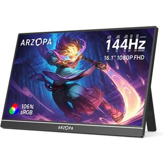 ARZOPA Z1FC : Écran portable 16,1" Full HD 144 Hz pour gamers nomades