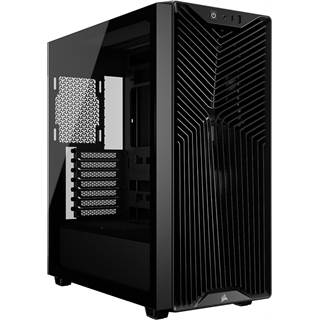 CORSAIR 3200D RS – Boîtier PC Moyen Tour avec Panneau Verre Trempé et airflow