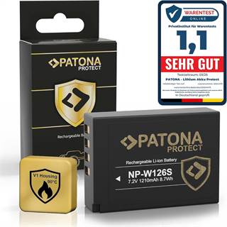 Batterie PATONA NP-W126s 1210 mAh – Compatible Fuji