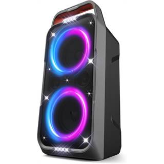 Foxdawn PT300 : Enceinte Bluetooth Party 240W avec Subwoofer et Lumières LED