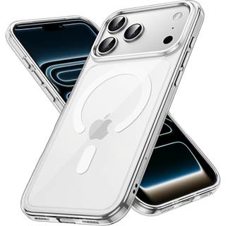 Coque Magnétique JETech pour iPhone 17 Pro - MagSafe Antichoc Transparente