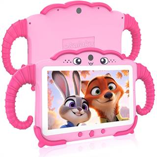 Photo Tablette Éducative pour Enfant 7'' Android - 32 Go - Rose - 50,99 EUR