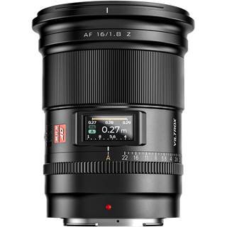 VILTROX 16mm F1.8 : Objectif Grand Angle Lumineux pour Nikon Z