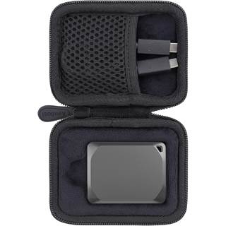 Aenllosi Housse Rigide pour Crucial X9/X10 Pro SSD Portable