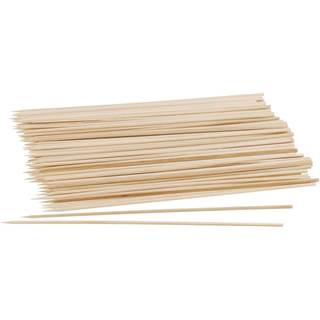 Fackelmann 56520 Pics à Brochettes en Bois Naturel 100pcs (20cm)